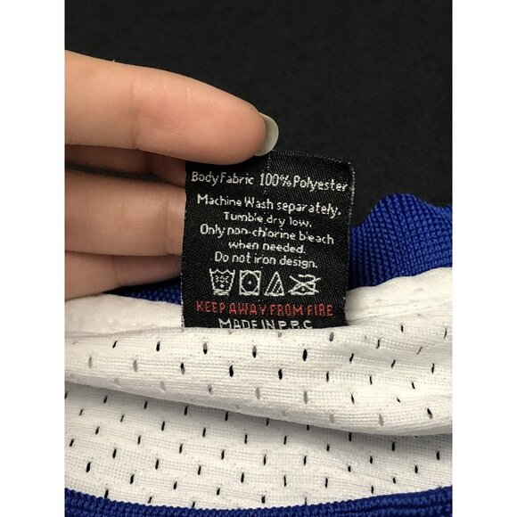 Masmig Space Jam Jersey Mens Size Large BUGS #1 Tune Squad White Embroidered - Picture 4 of 8